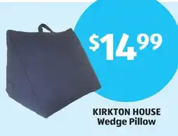 Aldi KIRKTON HOUSE Wedge Pillow offer