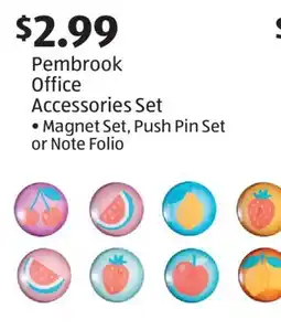 Aldi Pembrook Office Accessories Set offer