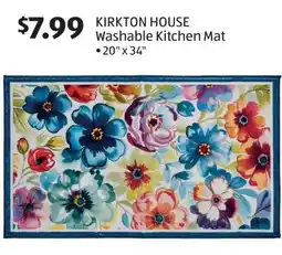 Aldi KIRKTON HOUSE Washable Kitchen Mat offer