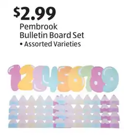 Aldi Pembrook Bulletin Board Set offer