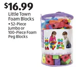 Aldi Little Town Foam Blocks offer