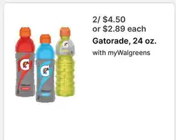 Walgreens Gatorade offer