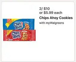 Walgreens Chips Ahoy Cookies offer