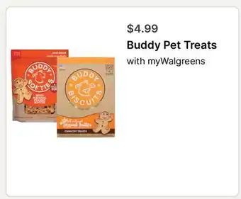 Walgreens Buddy Pet Treats offer
