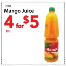 Three Guys from Brooklyn Pran Mango Juice offer