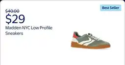 Walmart Madden NYC Women's Low Profile Sneakers offer