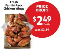 Aldi Fresh Family Pack Chicken Wings offer
