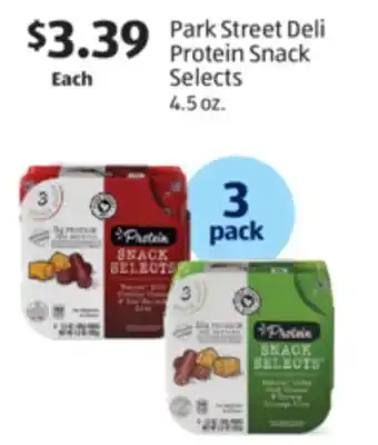 Aldi Park Street Deli Protein Snack Selects offer