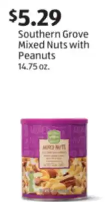 Aldi Southern Grove Mixed Nuts with Peanuts offer