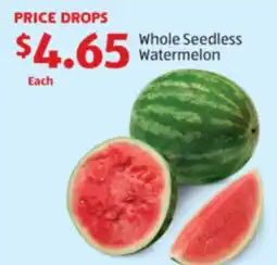 Aldi Whole Seedless Watermelon offer