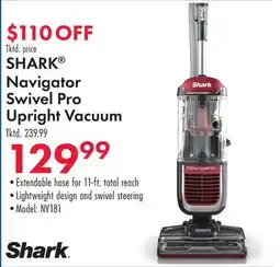 Boscov's SHARK Navigator Swivel Pro Upright Vacuum offer