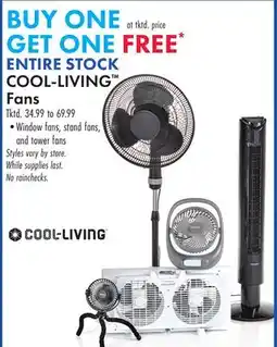 Boscov's COOL-LIVING Fans offer