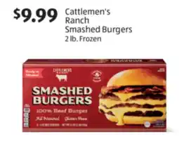 Aldi Cattlemen's Ranch Smashed Burgers offer