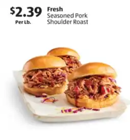 Aldi Fresh Seasoned Pork Shoulder Roast offer