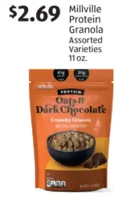 Aldi Millville Protein Granola offer