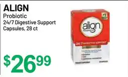 Health Mart ALIGN Probiotic 24/7 Digestive Support Capsules offer