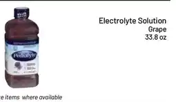 Health Mart Electrolyte Solution Grape offer