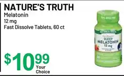 Health Mart NATURE'S TRUTH Melatonin offer