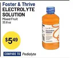 Health Mart Foster & Thrive ELECTROLYTE SOLUTION Mixed Fruit offer