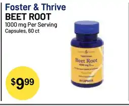 Health Mart Foster & Thrive BEET ROOT offer