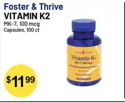 Health Mart Foster & Thrive VITAMIN offer