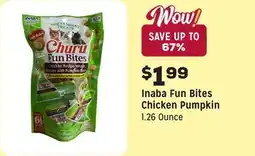 Grocery Outlet Fun Bites Chicken Pumpkin offer