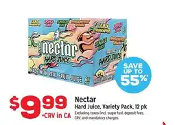 Grocery Outlet Nectar Hard Juice, Variety Pack offer
