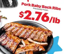 Grocery Outlet Pork Baby Back Ribs offer