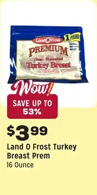 Grocery Outlet Turkey Breast Prem offer