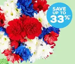 Grocery Outlet Patriotic Mini Roses offer
