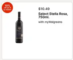 Walgreens Select Stella Rosa offer