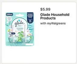 Walgreens Glade Household Products offer