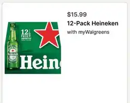 Walgreens 12-Pack Heineken offer
