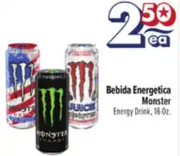 El Super Monster Energy Drink offer