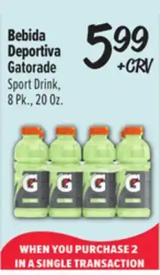 El Super Sport Drink offer