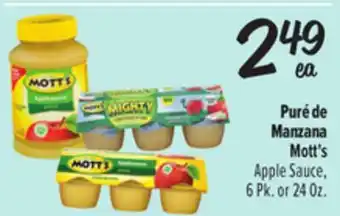 El Super Mott's Apple Sauce offer
