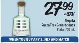 El Super Tequila Tres Generaciones offer