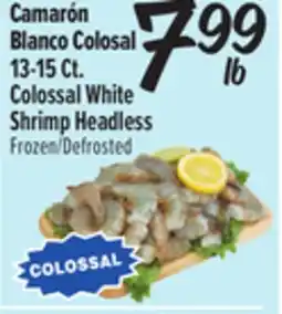 El Super 13-15 Ct. Colossal White Shrimp Headless offer