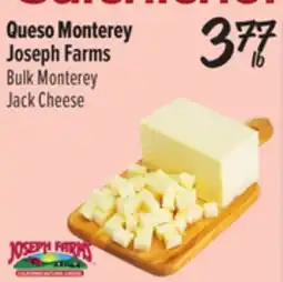 El Super Queso Monterey Joseph Farms Bulk Monterey Jack Cheese offer