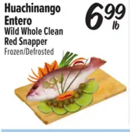 El Super Wild Whole Clean Red Snapper offer