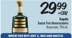 El Super Tequila Sauza Tres Generaciones offer