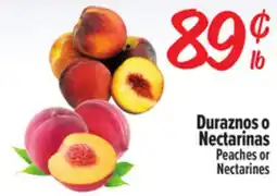 El Super Peaches or Nectarines offer