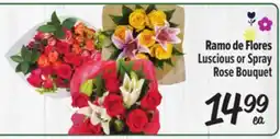 El Super Luscious or Spray Rose Bouquet offer
