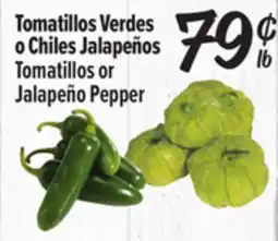 El Super Tomatillos or Jalapeño Pepper offer
