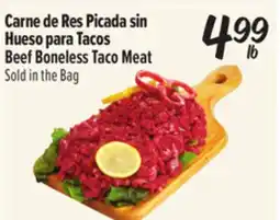 El Super Beef Boneless Taco Meat offer