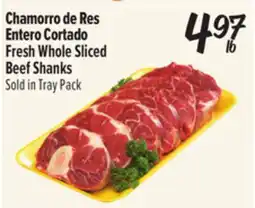 El Super Fresh Whole Sliced Beef Shanks offer