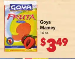 Vallarta Supermarkets Goya Mamey offer