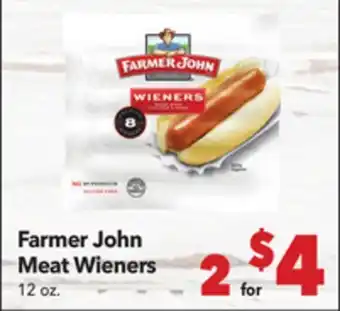 Vallarta Supermarkets Farmer John Meat Wieners offer