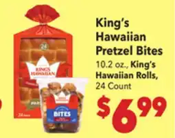 Vallarta Supermarkets King's Hawaiian Pretzel Bites offer