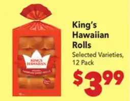 Vallarta Supermarkets King's Hawaiian Rolls offer